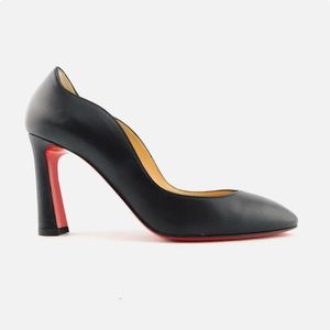 Christian Louboutin Black and Red Heels